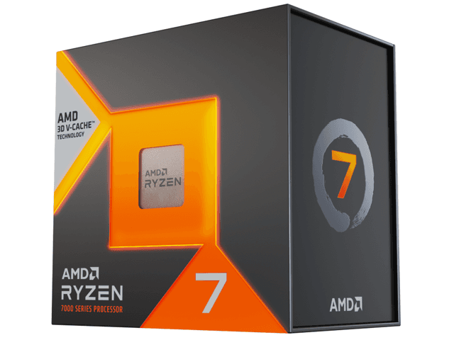 AMD Ryzen 7 7800X3D - Ryzen 7 7000 Series Zen 4 8-Core 4.2 GHz - Socket AM5 120W - AMD Radeon Graphics Desktop Processor - 100-100000910WOF
