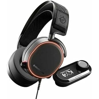 SteelSeries Arctis Pro + GameDAC Gaming Headset - Certified Hi-Res Audio System for PS4 and PC (Renewed)