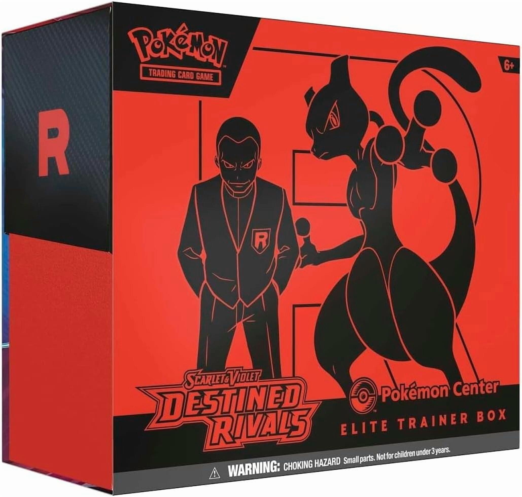 Pokemon TCG: Scarlet & Violet — Destined Rivals Pokemon Center Exclusive Elite Trainer Box! (ETB)
