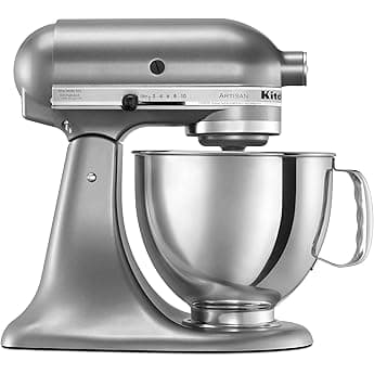 KitchenAid Artisan Series with Pouring Shield Mixer, 5-Quart, Liquid Graphite