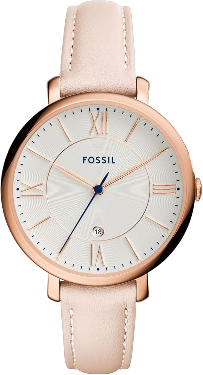 Fossil Women's ES3988 Jacqueline Leather Watch